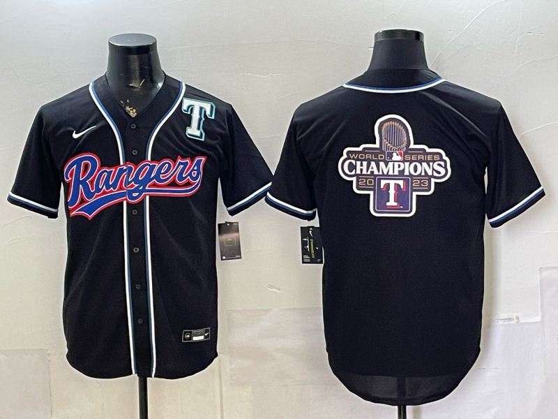 Men Texas Rangers blank black Nike 2026 MLB Jersey 0528001 